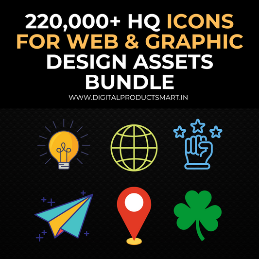 220,000+ High-Quality Icons for Web & Graphic Design Assets
